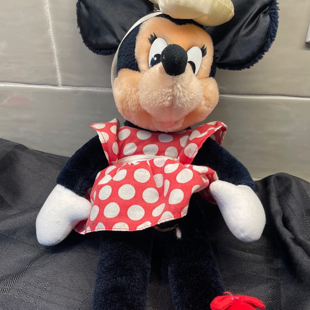 Vintages Applause Disney Minnie Mouse 17" Plush Stuffed‎ Animal